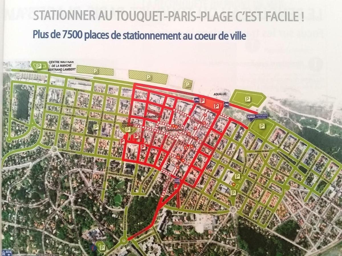 Apartament Sunny Days - App 60 M2 Avec Balcon, 4 Pers, 3E Etage, Au Calme Et Ensoleille Le Touquet Zewnętrze zdjęcie